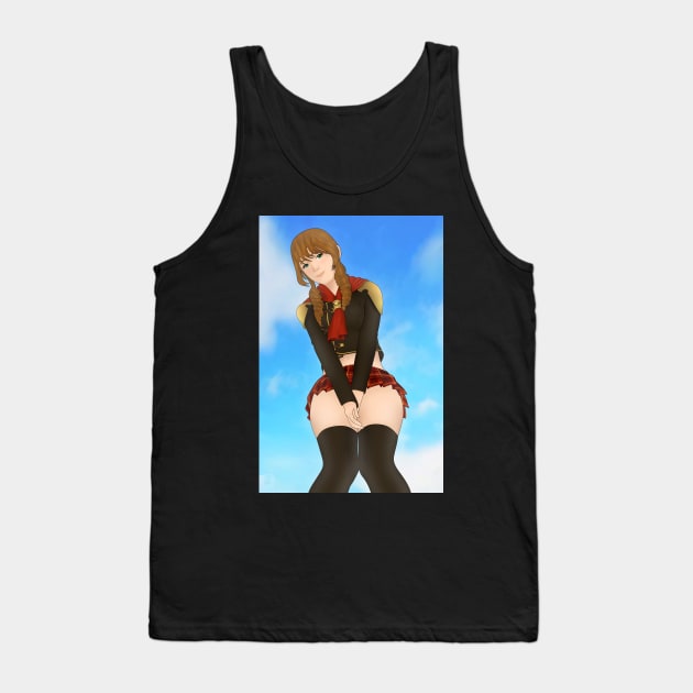 Cinque - Final Fantasy Type-0 Tank Top by UmbraTaberna